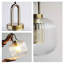 1 - Light Brushed Gold Pendant