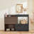 Extendable & Rotating Shoe Cabinet With 1 Drawer, 90-Degree Corner Cabinet