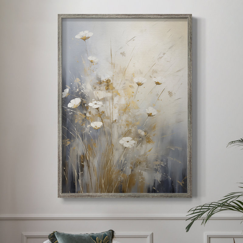 FLORAL Series CCCLXI Framed Print - Solid Wood