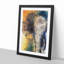 Indian Elephant in Abstract - Framed Print-55768981-55768985