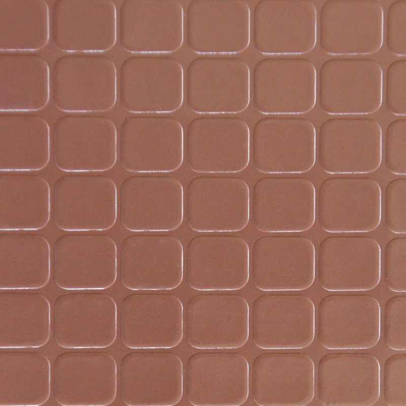 Rubber-Cal, Inc. 48'' W x 60'' L Garage Flooring in Brown