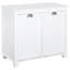 Armoire de plancher Home, armoire à linge inclinable, armoire de rangement élégante