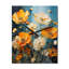 Horloge murale Buttercups Burst With Fierce Brushwork - Buttercups-1263687646