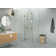 Halo 37.5 in. x 37.5 in. x 78 in. 90-degree Fully Frameless Glass Hinged Shower Enclosure