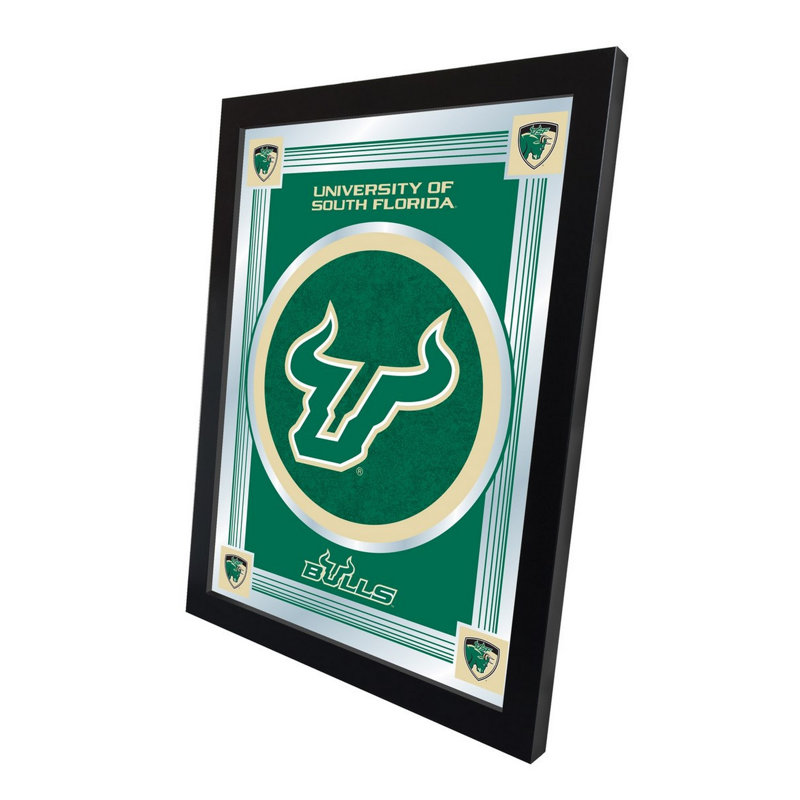 NCAA Logo Mirror, impression encadrée, South Florida