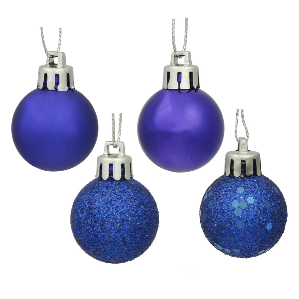 Holiday Décor Ball Ornament, Cobalt Blue