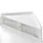 Corner Makeup Vanity Table With LED Mirror And Stool