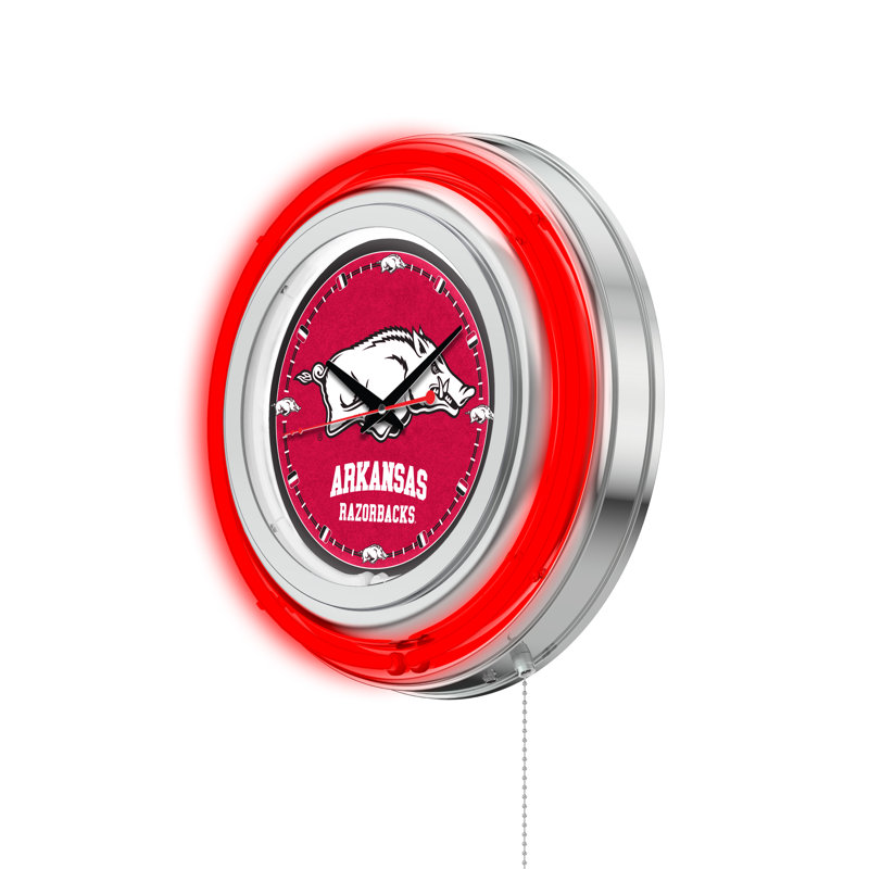 Horloge murale 15 po NCAA, Arkansas