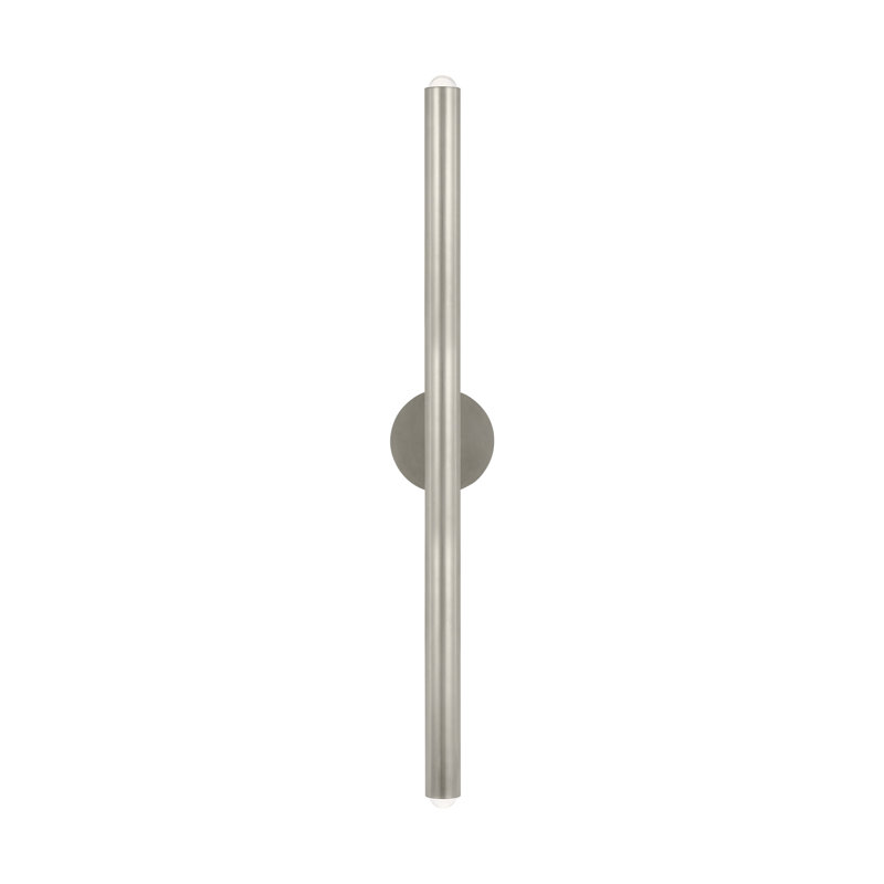 Ebell 2 - Light LED Wallchiere, Antique Nickel