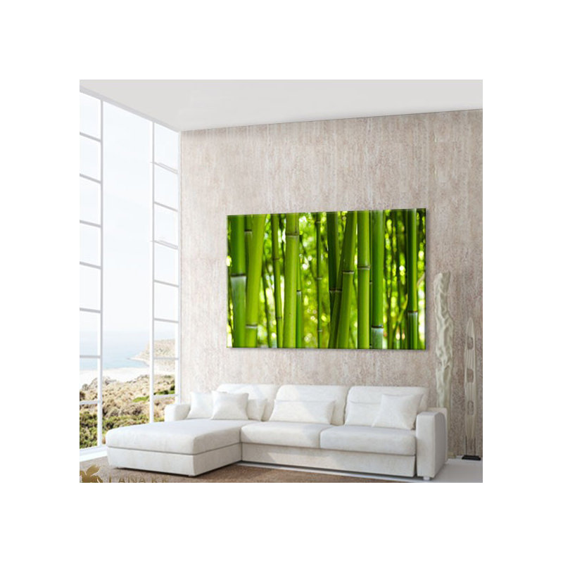 Bamboo - Wrapped Canvas Print, 70cm H x 100cm W x 4cm D