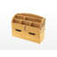 Wood Wall Organizer with Key Hooks