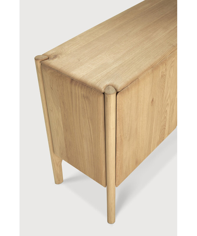 Pi 69'' W Solid Wood Sideboard, Oiled Oak