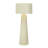 Yala Cream Papier Mache Floor Lamp