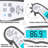 Zulay Kitchen Instant Read Food Thermometer Waterproof Digital Meat Thermometer w/ Backlight