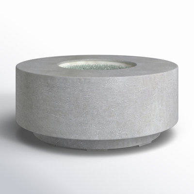 Round GFR Concrete Smokeless Fire Pit Table