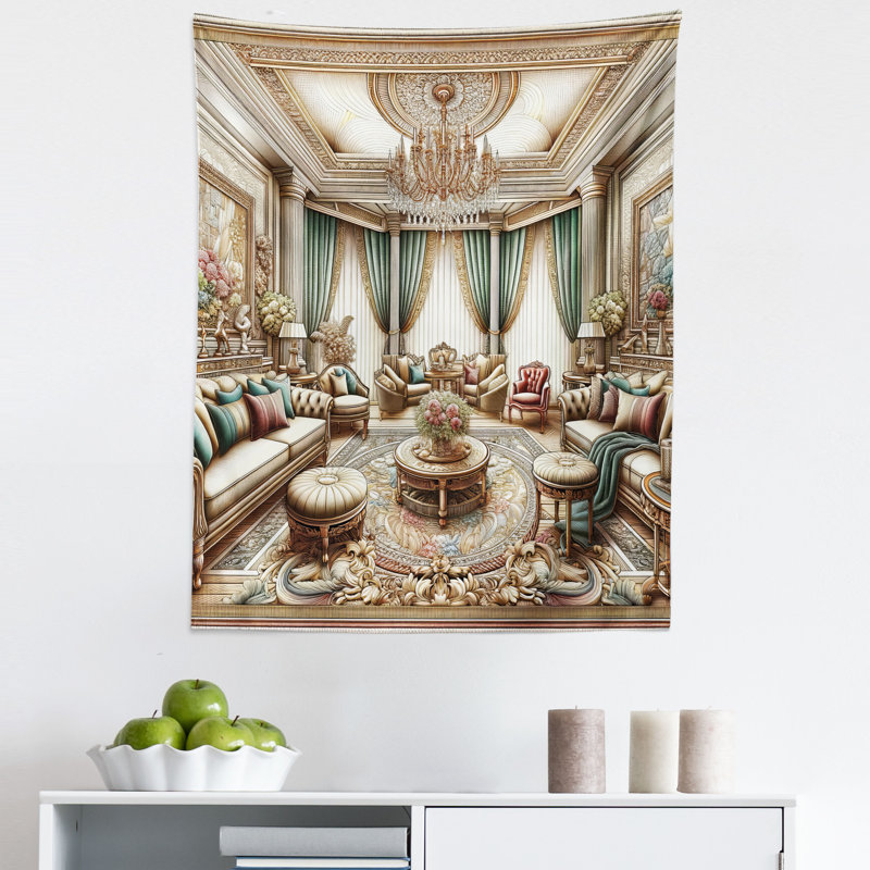 Tapisserie en microfibre, H 28 po x l 23 po