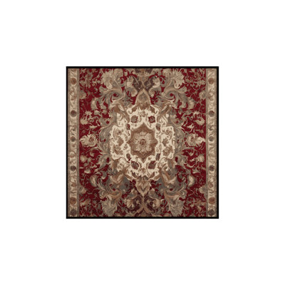 Machine Washable Brown Area Rug