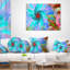 Spectaculaire vitrail avec spirales - coussin imprimé floral-30735604-30718510-30718514
