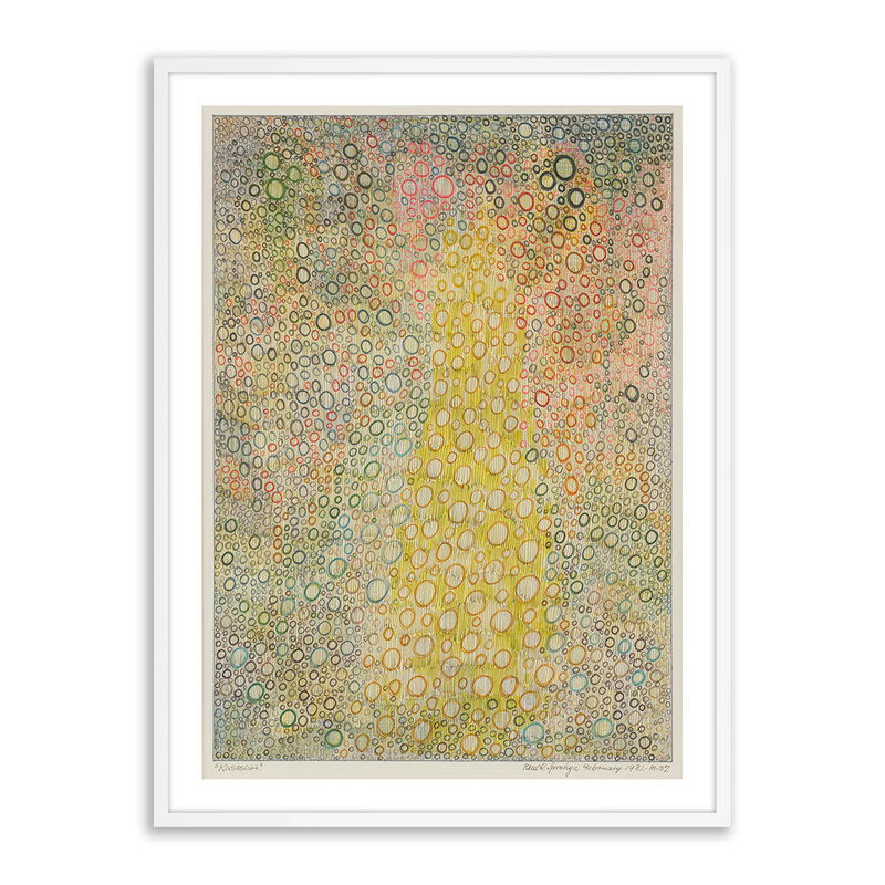 Kasbah Print by Pepi Sprohge, White/Neutral, 40" H x 30" W x 2.5" D
