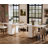 No Assembly Required, 58.9'' Folding Dining Table For Small Space, Rectangular Wooden Extendable Dinning Table With Wheels And Storage For Dining Room-98839869