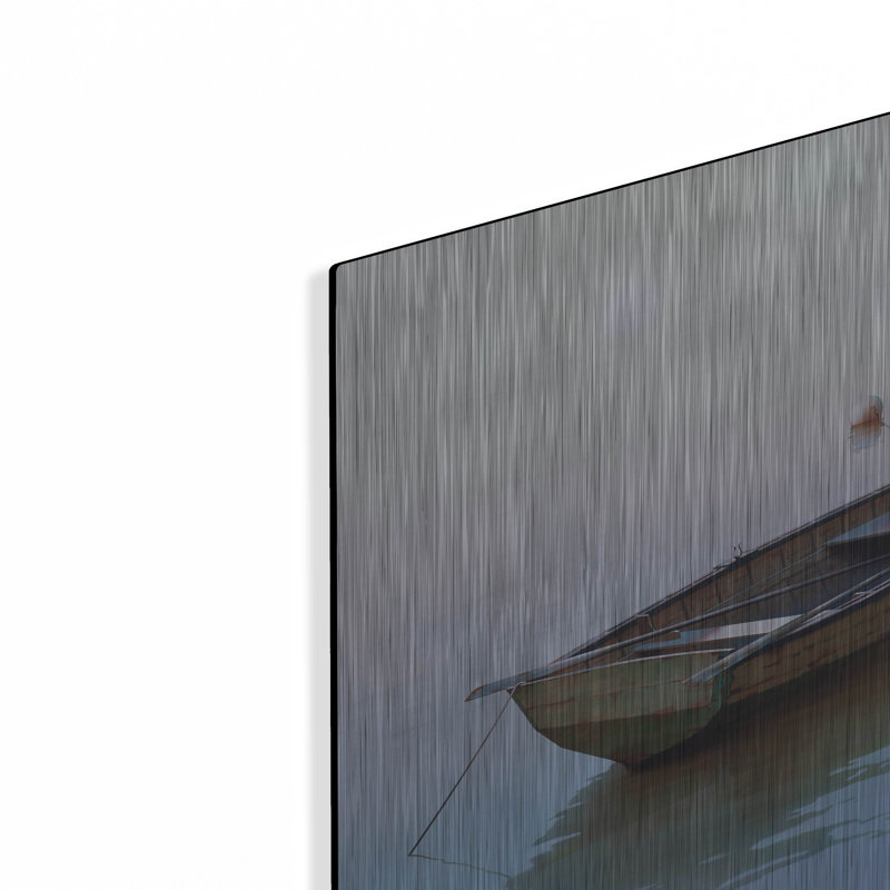 "Bateau 6" par Zhen-Huan Lu, H 12 po x l 12 po