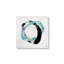 «Entwined Loops I» par Laura Gibson, reproduction d'art sur toile-992251524
