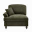 Canapé en chenille LSF avec 1 coussin-1352825429-1352825434