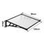 Caladoc 1m W x D 1m D Retractable Door Canopy-192612795-219401138