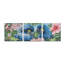 Epic Art «Blue Macaws» par Durwood Coffey, verre acrylique Wal Art-101998831