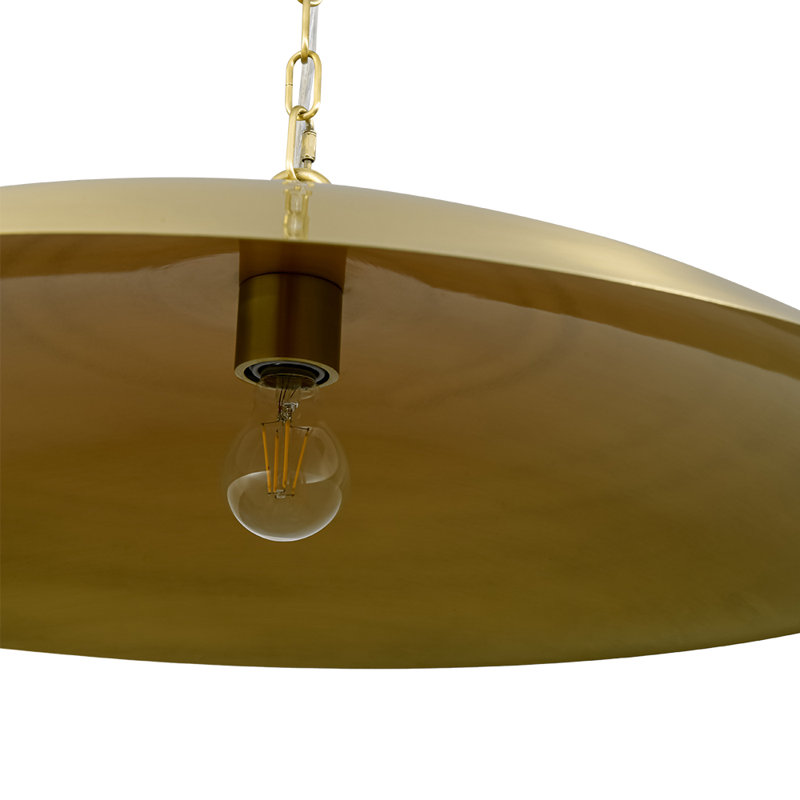 Alshat 1 - Light Dome Pendant, Gold