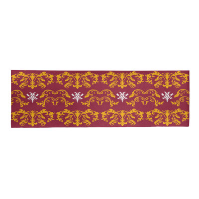 Tapis de couloir rouge