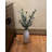 31" Lavender and Green Leaves Spray