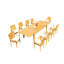 Caranas Outdoor 11 - Piece Teak Dining Set