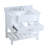 Pelaghia 36'' Single Bathroom Vanity with Marble Top-57367892
