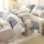 Housse de couette pour chambre à coucher 2/3 pièces à imprimé floral géométrique doux universel pour toutes les saisons-117800828