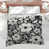 Black/White Floral