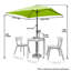 Parasol de marché Boligee-112818385