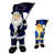 NCAA 20" Penn State Blow Mold Santa