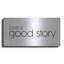 «Live a Good Story» par Susan Ball, art mural en métal-618954900