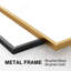 Miroir rectangulaire élégant en alliage d'aluminium pour une décoration intérieure élégante et fonctionnelle-1204383338-1204383340