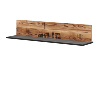 Camilo Floating Shelf with Adjustable Shelves