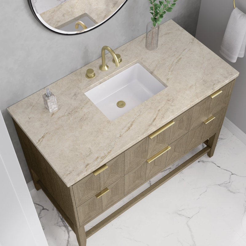 Emmeline 48'' W Single Vanity, 8" Widespread, Tajnar Eclos