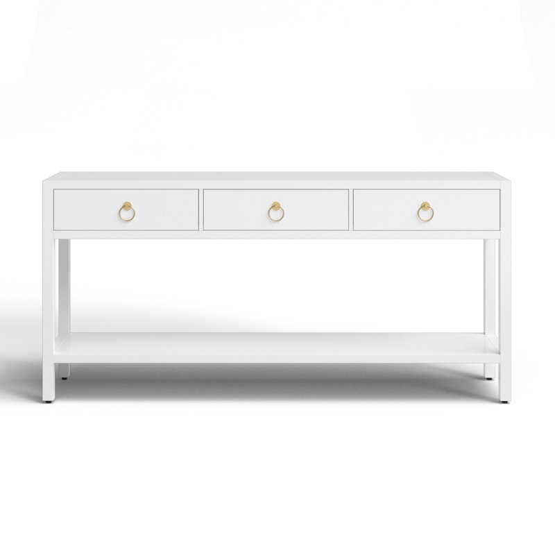 Elin 65'' Console Table, White