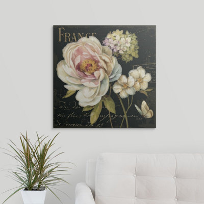 Musso " Marche De Fleurs On Black " by Lisa Audit