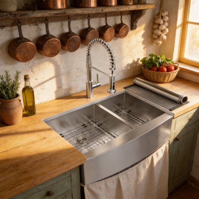 Double Bowl Stainless Steel Kitchen Sink