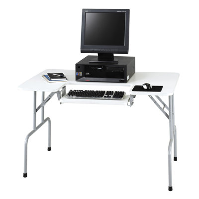 Metal Base Computer Desk