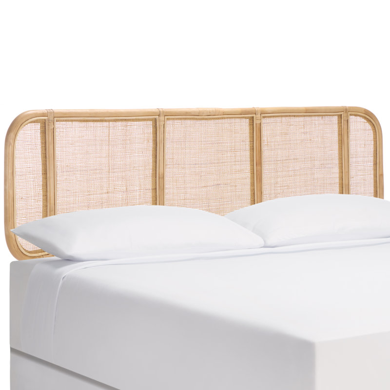 Takuma Rattan Headboard, Natural, Queen