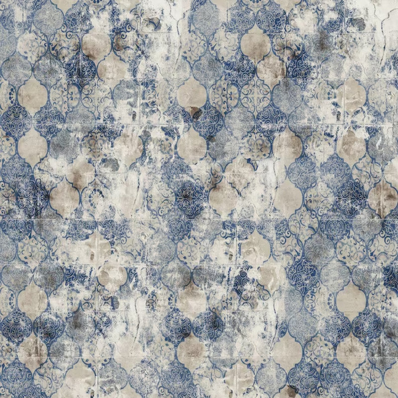 Mediterranean Tile Revival, 108'' L x 96'' W