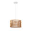 Luminaire suspendu tambour 1 lumière Huya