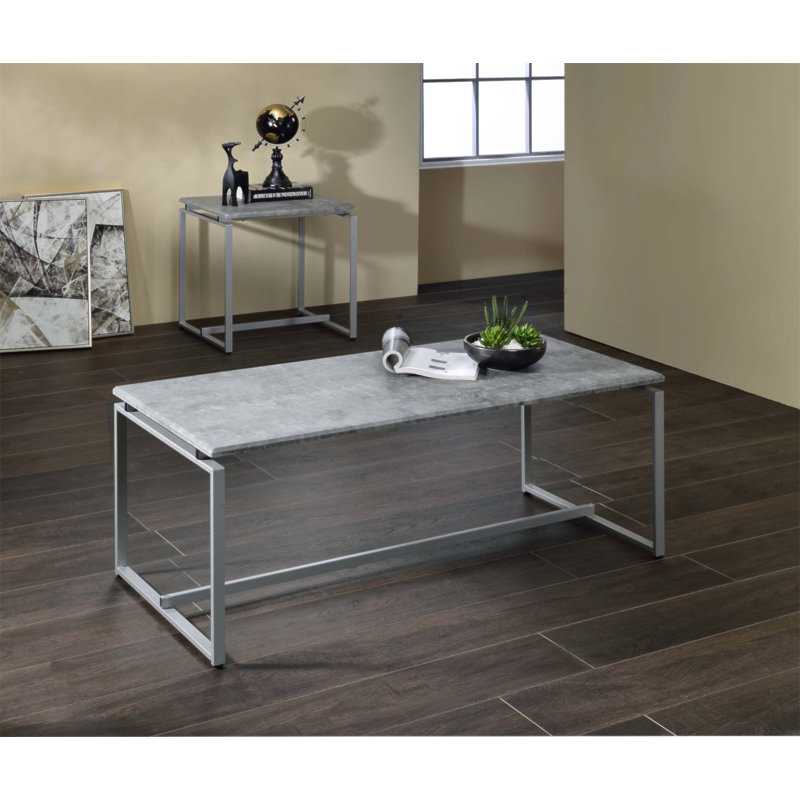 Ensemble de table basse et de table de bout avec 3 pièces Jurgen